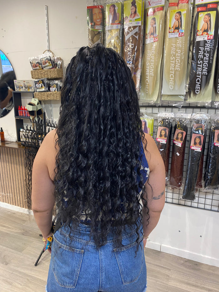 BOHO KNOTLESS BRAIDS